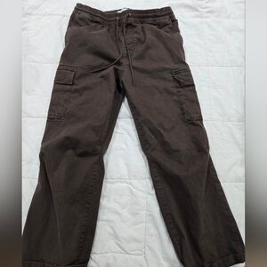 PacSun Dark Brown Cargo Pants